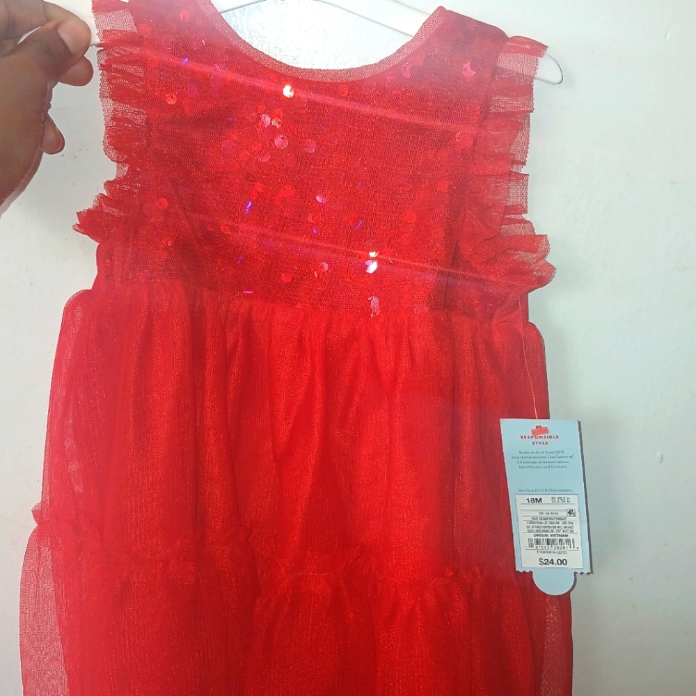 Cat&Jack Red dress for toddler